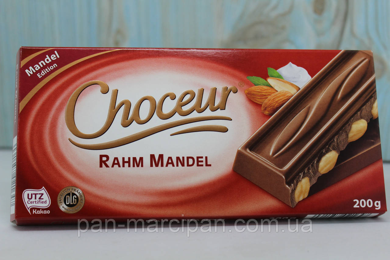 Шоколад Choceur Rahm Mandel 200гр: продажа, цена в Луцке. Изделия из ...