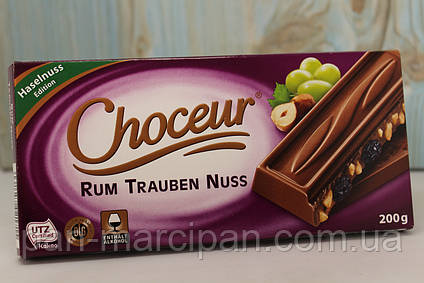 Шоколад Choceur Rum Trauben Nuss 200 г