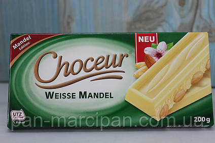 Шоколад Choceur Weisse Mandel 200г