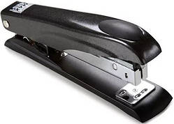 Степлер 24/6, 23/8, 20 - 50 аркушів, BM.4251, металевий корпус 168 мм, асорті. BuroMax