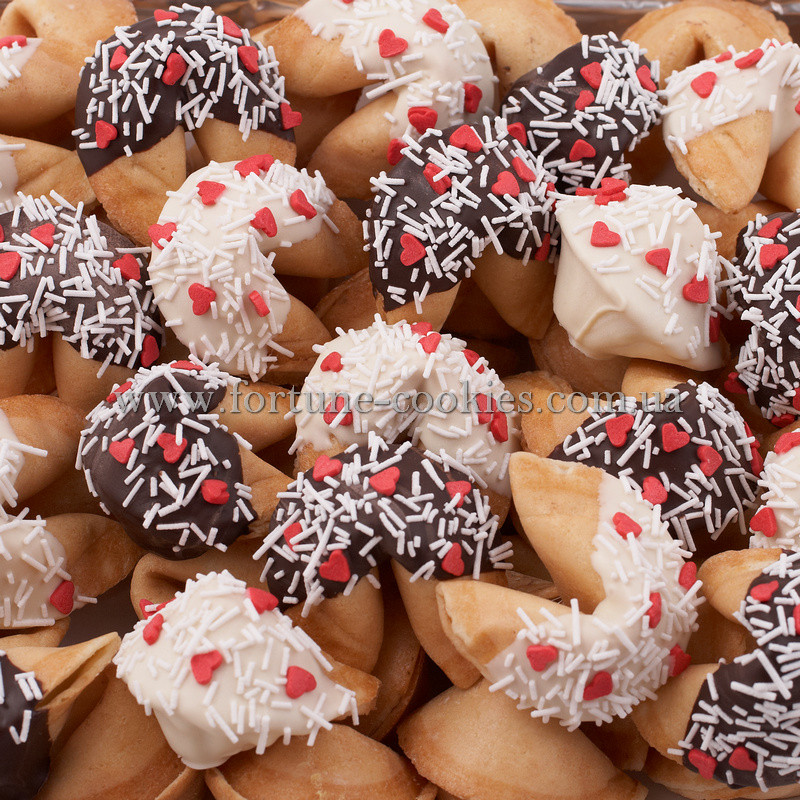Печенье с предсказаниями в шоколадной глазури «Гурман», от 20 шт. - фото 4 - id-p3697131