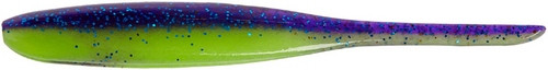 Силікон Keitech Shad Impact 4 PAL#06 violet lime berry, фото 1