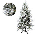 Ёлка искусственная "Рождественская", 182см, 1465 веток, 300 LED, свет - тёплый белый (840-181)