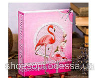 Фотоальбом розовый Фламинго 80 фото