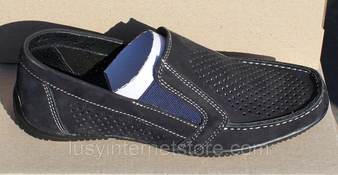 Подростковые туфли из натуральной кожи, детская обувь кожаная от производителя модель СЛ2Р - фото 2 - id-p1245875865