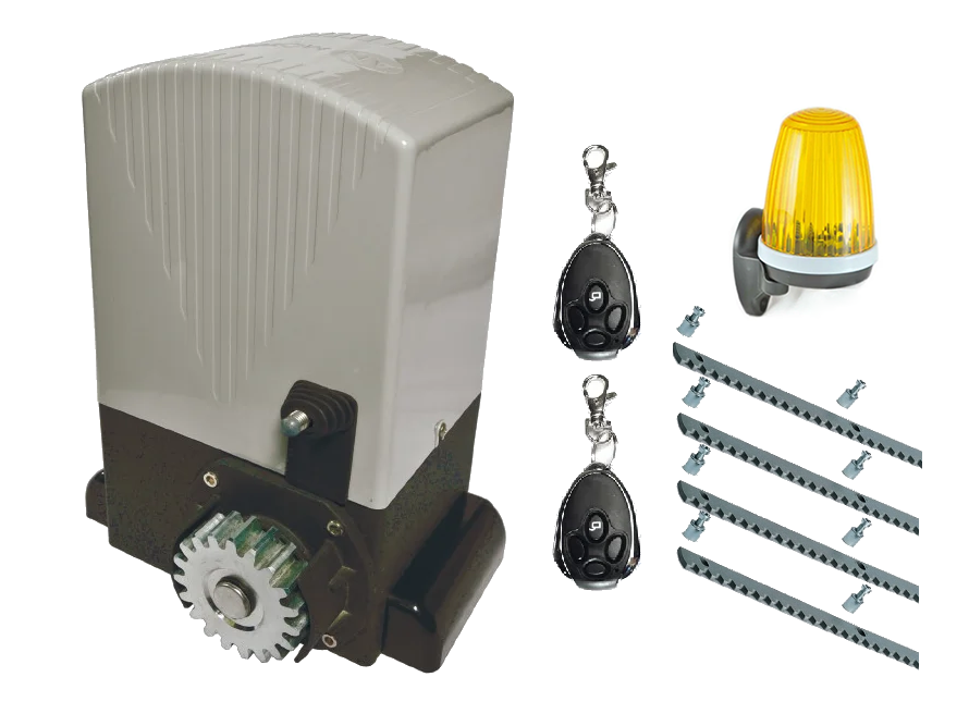 AN-Motors ASL500KIT — автоматика для відкатних воріт AN Motors ASL (стулка до 500кг) Сигнальна лампа, 4 м, 2 шт.