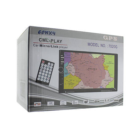 Автомагнітола 2DIN 7020G, фото 2