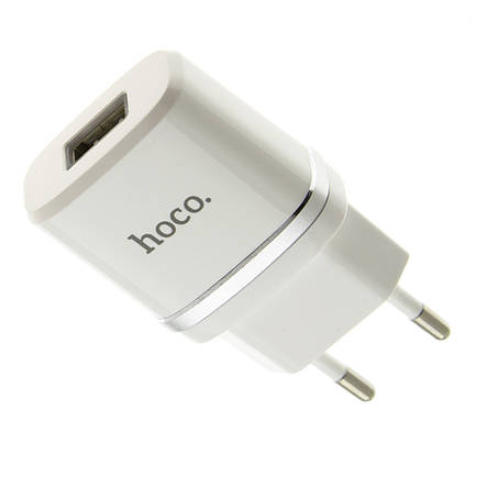 Мережевий зарядний пристрій Hoco C11 1.0 A 1USB, фото 2