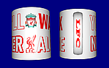 Кружка футбольна / чашка з принтом футбол ФК Ліверпуль №8, фото 2