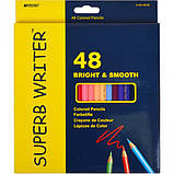 Набір кольорових олівців MARCO SUPERB WRITER / 4100-48CB / марко / 48 кольорів, фото 3