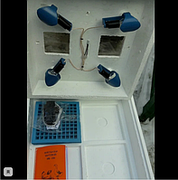 Домашній інкубатор для яєць Квочка 120 яєць з ручним переворотом цифровий Інкубатор побутовий