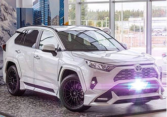 Тюнінг обвіс Toyota RAV4 2019+ г.в. у стилі TRD