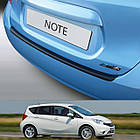 Пластикова захисна накладка на задній бампер для Nissan Note II E12 2013-2017