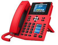 IP телефон красного цвета Fanvil X5U-R