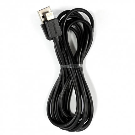 Кабель Lightning Remax Light speed RC-006i, 1m черный шнур лайтнинг для айфона, провод лайтинг на айфон, фото 2