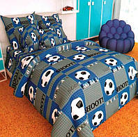 Комплект дитячої постільної білизни "Футбол",полуторна, Ранфорс