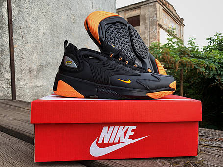 Чоловічі демісезонні кросівки Nike Zoom 2000 чорні, фото 2