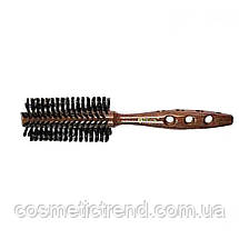 Щітка-брашинг непродувна дерев'яна з натуральною щетиною Salon Professional 2278CP, фото 4