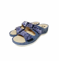 Шльопанці жіночі Mubb (7207-1-04) Синій 37