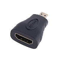 Переходник HDMI A female to HDMI micro male (GT3-1001) Global