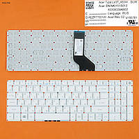 Клавиатура для Acer Aspire E5-722G, V3-574G, E5-573G, E5-532G, A315 A517 A515 A715 A717 series, RU, (белая,