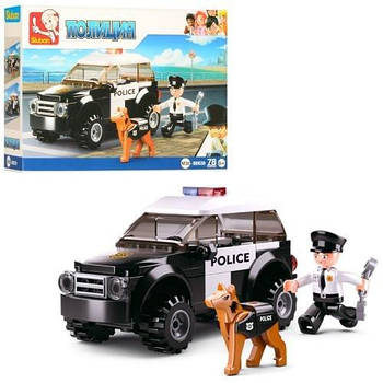 Конструктор Слубан Патруль із собакою M38-B0639 G-Rich