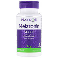 Натуральная добавка Natrol Melatonin 3 mg, 120 таблеток