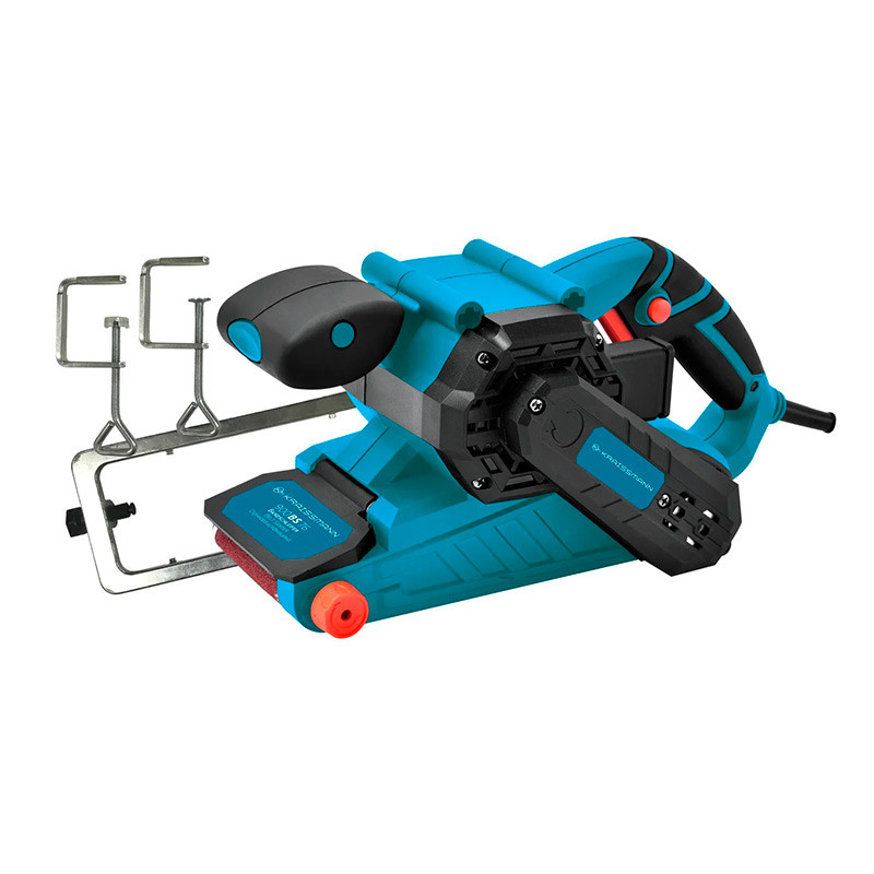 Стрічкова шліфмашина Kraissmann 900 BSU 76 (набір струбцин), фото 1