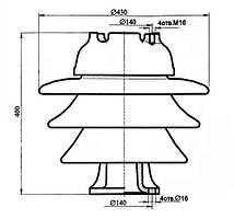 Ізолятор ОНШ-35-20-1 УХЛ1 (ОШН-20-195 УХЛ1)