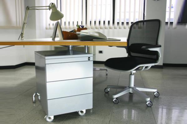 Мебельный ролик OgTM ROTOLA OFFICE 5.1, алюминий/серый - фото 4 - id-p1246314215