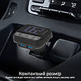 AUX/SD/USB USB 2.4 A FM-трансмітер Promate ezFM-2 Black (ezfm-2.black), фото 6
