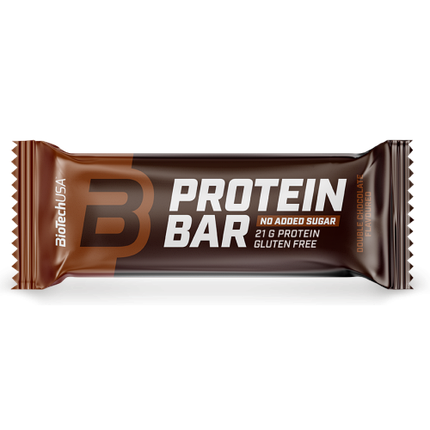 Протеїновий батончик BioTech Protein Bar 70 g Double Chocolate, фото 1