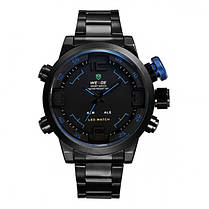 Чоловічі наручні годинники Weide Sport Blue, фото 3