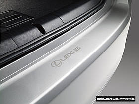 Lexus CT200H 2011-2017 Захисна накладка наклейка аплікація на задній бампер Нова Оригінал