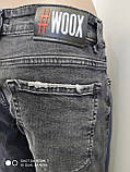 Джинси Woox жіночі МОМ вільні стрейч 32 сірі, фото 8