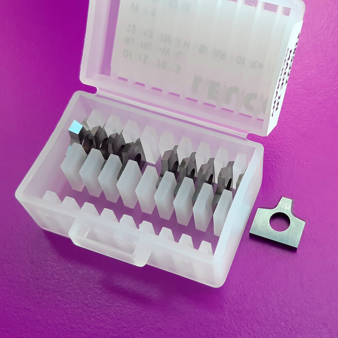 Радіусні змінні пластини Leuco 2 ріжучими радіусами (1шт.)