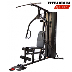 Силова фітнес станція FITFABRICA Multigym 1000. Вантаж 85 кг. Вага до 110 кг, зріст до 199 див.