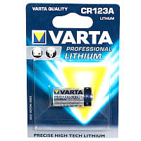 Батарейка литиевая VARTA CR123A/6205 Professional LITHIUM 3.0V