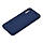 Чохол Soft Touch для Vivo Y1S силікон бампер темно-синій, фото 3