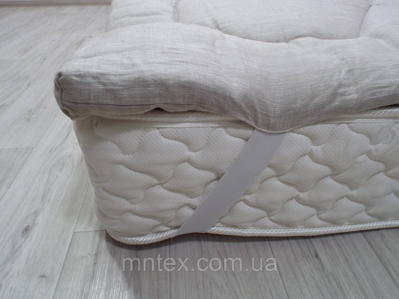 Топер з конопляного волокна, покриття льон