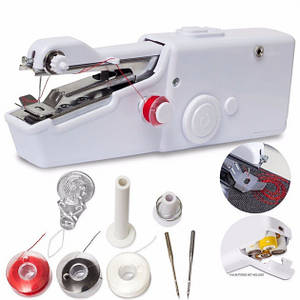 Швейна машинка міні FHSM handy stitch, Ручна портативна швейна машинка на батарейках, Машинки для шиття