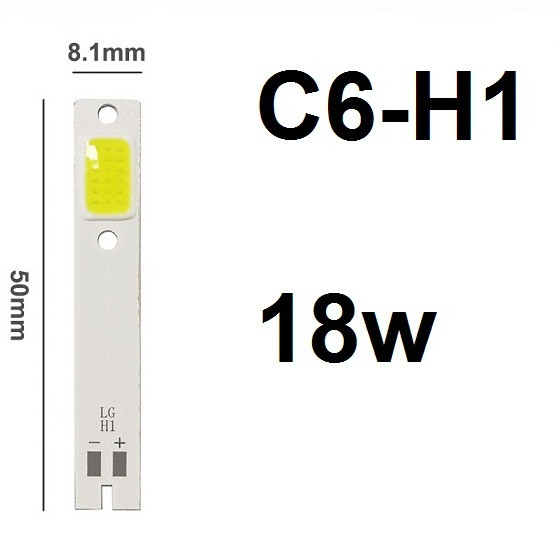 Світлодіод ЧІП для АВТО ЛАМПИ C6 H1 код 18433