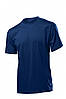 Чоловіча футболка однотонна темно-синя 2000-32, фото 2