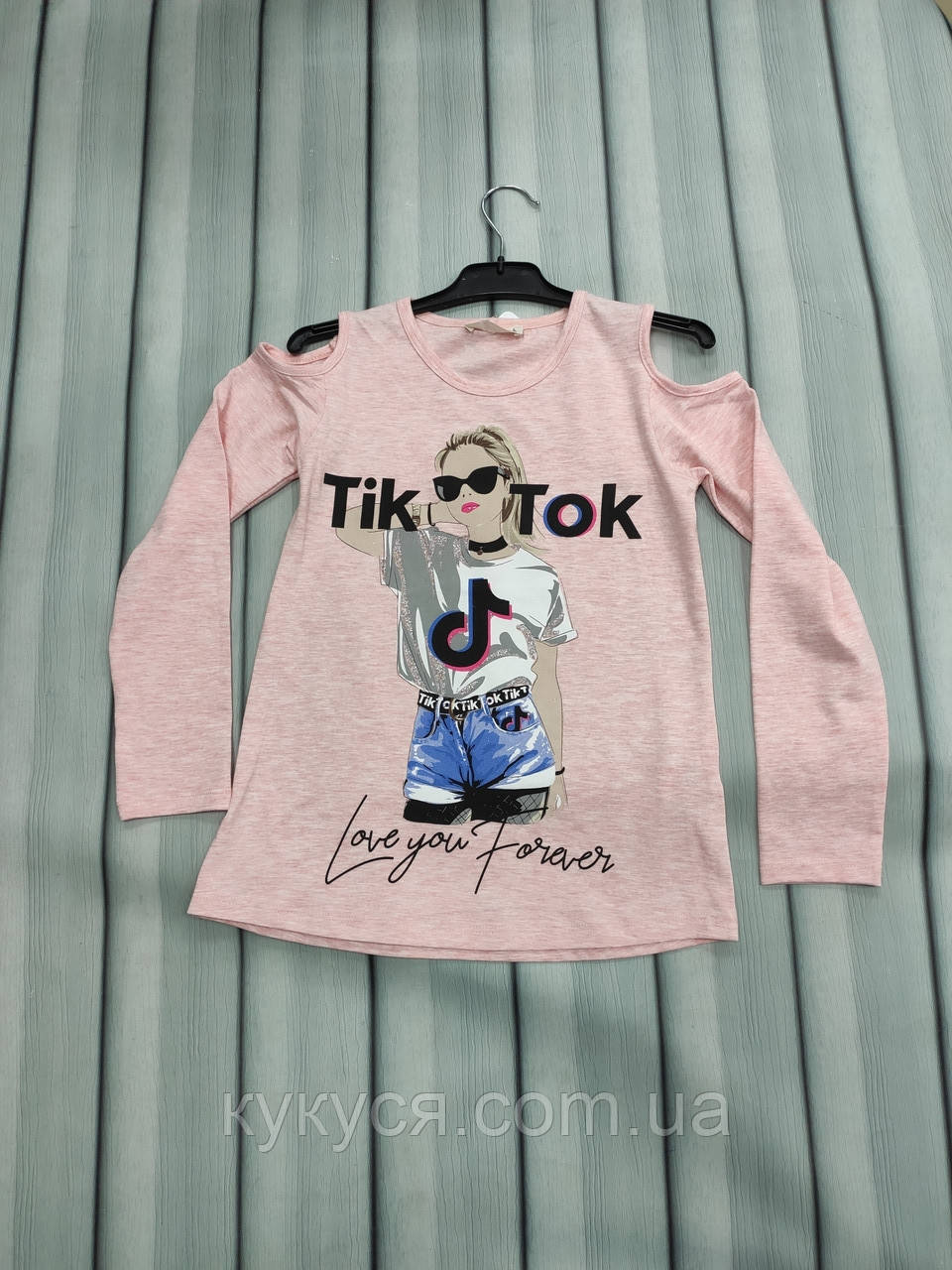 Реглан для дівчинки Тік струм Tik Tok