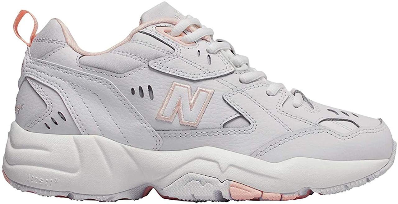 Кросівки new balance жіночі колір білий 608