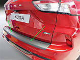 Пластикова захисна накладка на задній бампер для Ford KUGA MK3 (ST-LINE, STX, VIGNALE) 1.2020+, фото 3