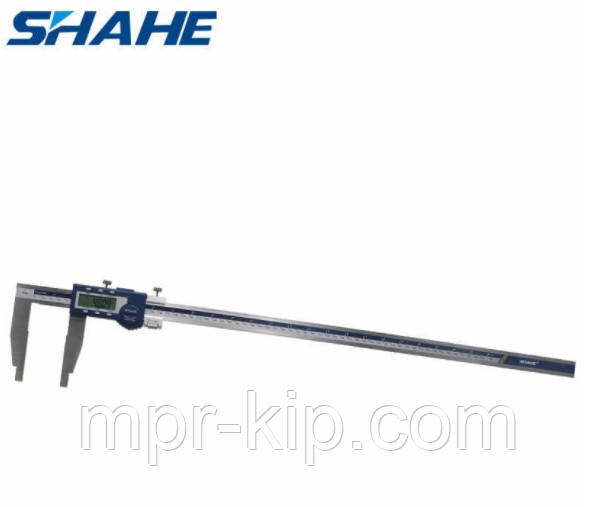 Штангенциркуль електронний Shahe 5110-600 з бігунком, діапазон виміру 0 до 600 / 0,01 мм, IP54, фото 1