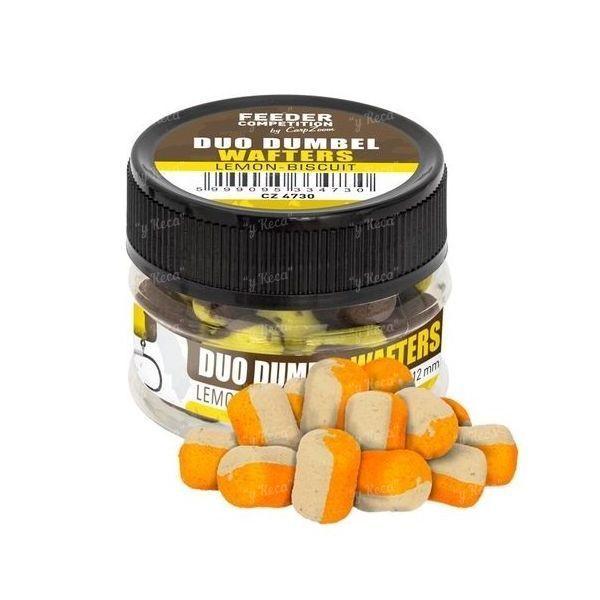 Бойли Carp Zoom Duo Dumbel Wafters 8*12mm 15g нейтрал плавучести Масл.кислота-сир CZ4723, фото 1