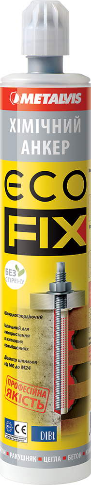 Анкер хімічний ECOFIX