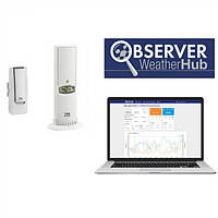 Стартовый комплект TFA WeatherHub "Observer", датчик температуры/влажности (31401202)
